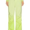 Women Dion Lee Pants | Sunfade Parachute Pants Light Zest