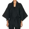 Women WARDROBE.NYC Jackets & Coats | Kimono Black