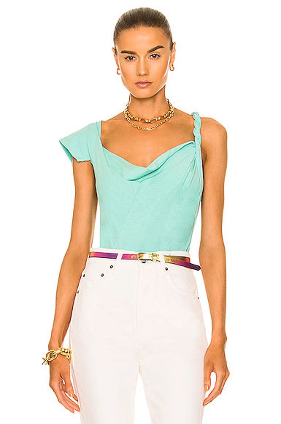 Women Noam Tops | Tawney Bodysuit Mint Julep