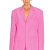 Women JACQUEMUS Jackets & Coats | La Veste D'Homme Pink