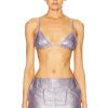 Women TOM FORD Tops | Iridescent Bra Light Violet