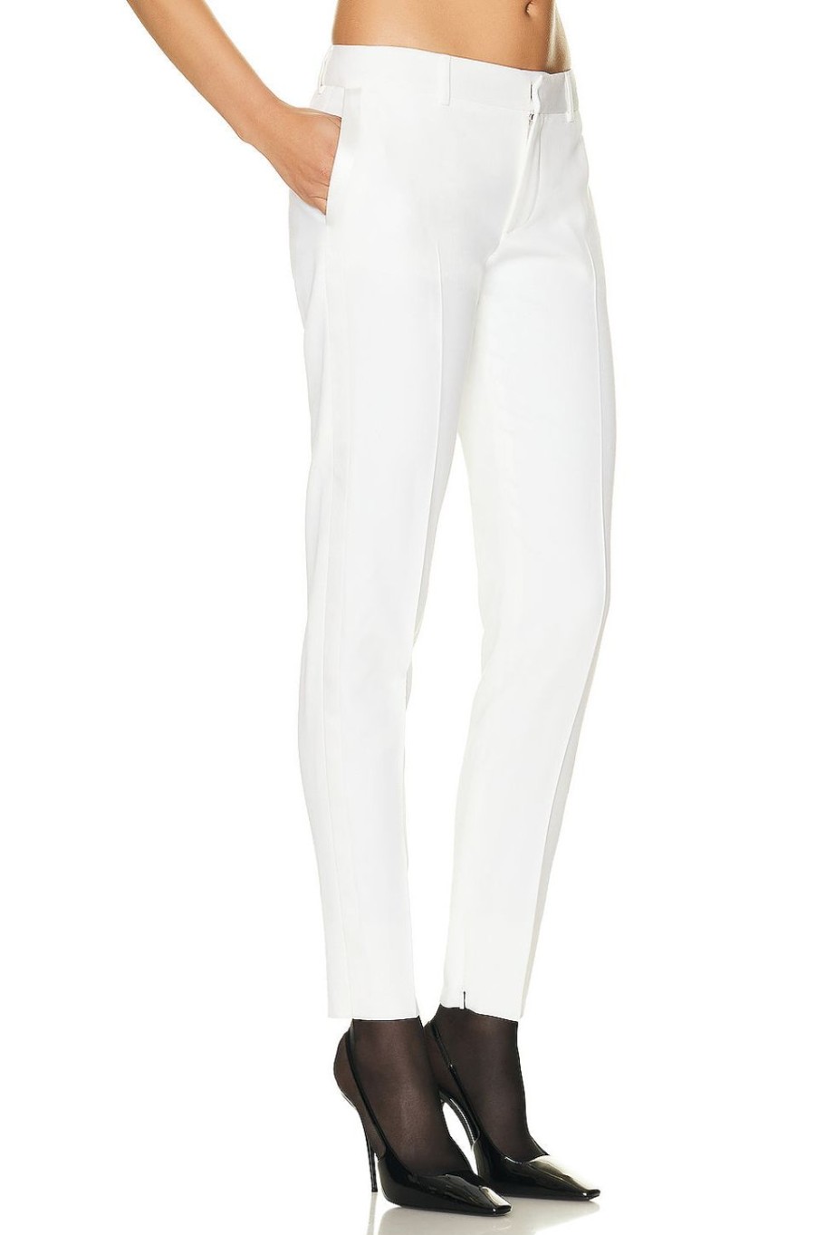 Women Saint Laurent Pants | Skinny Pant Shell