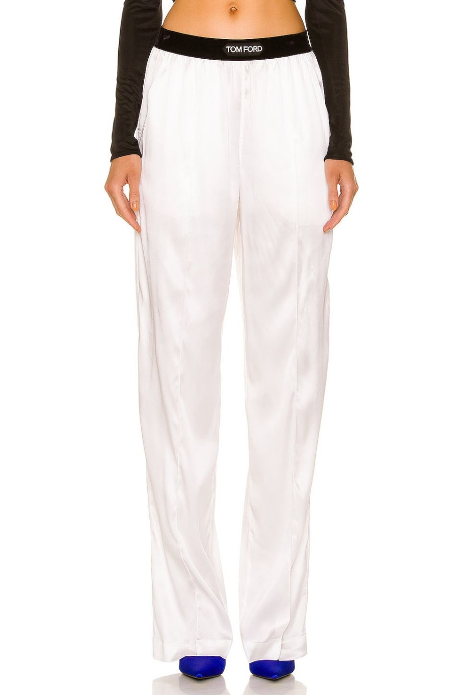 Women TOM FORD Pants | Satin Pant White