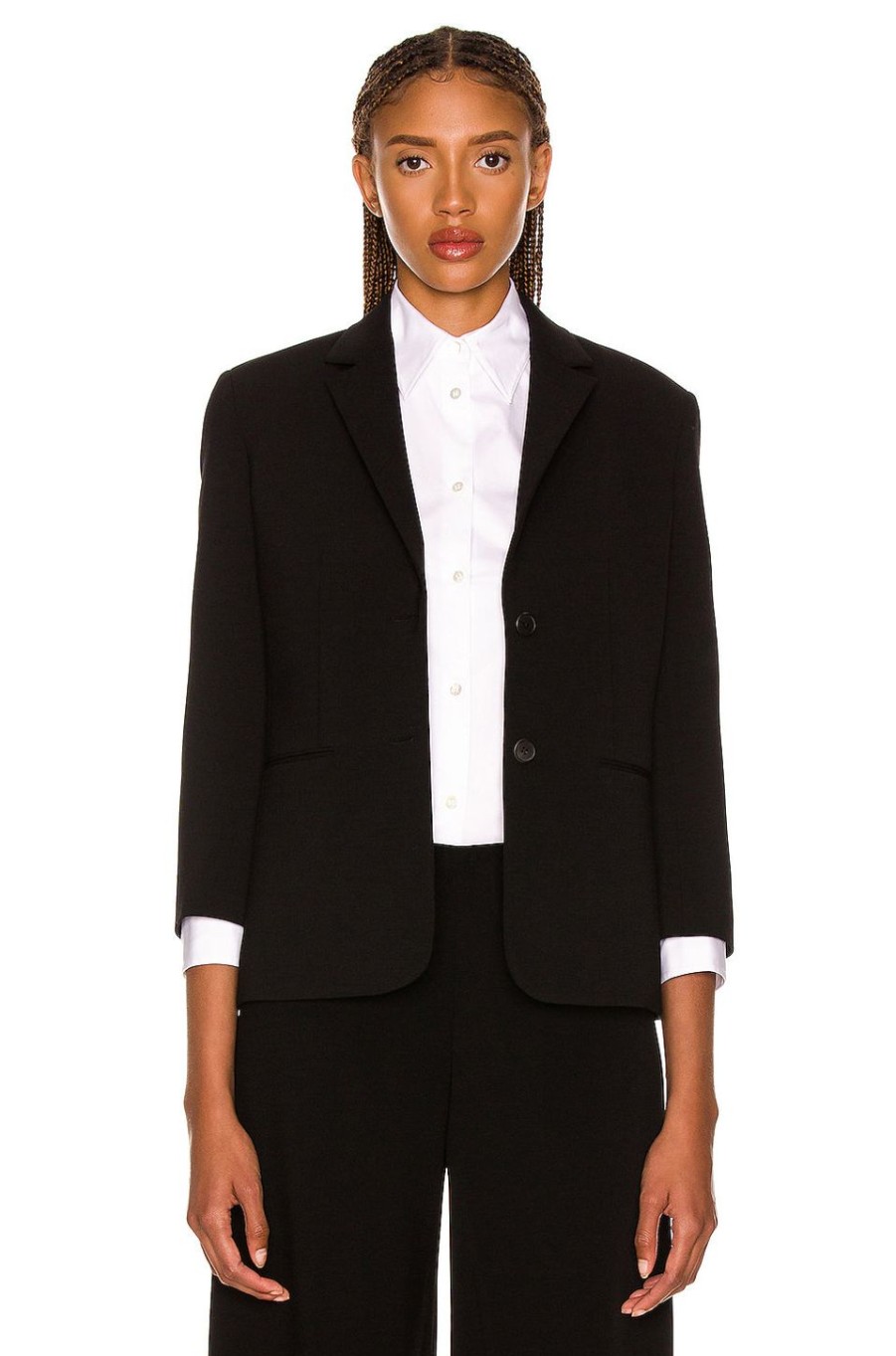 Women The Row Jackets & Coats | Schoolgirl Jacket Black