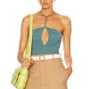 Women Bottega Veneta Tops | Sleeveless Bodysuit Storm