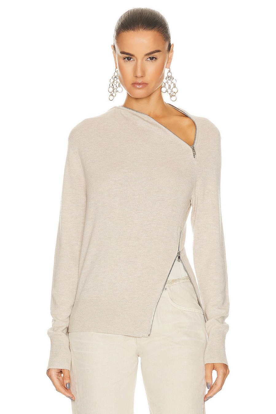 Women Isabel Marant Sweaters & Knits | Glensy Sweater Beige