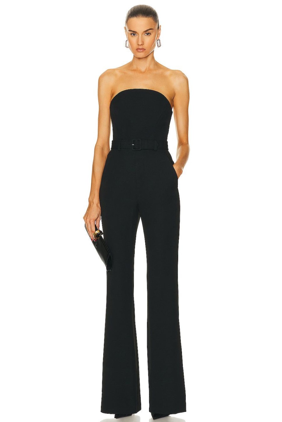 Women A.L.C. Jumpsuits & Rompers | Kate Jumpsuit Black