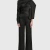 Women MM6 Maison Margiela Tops | Mm6 Faux Sleeves Jumpsuit Black