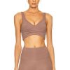 Women Varley Activewear | Let'S Move Kellam Bra Deep Taupe