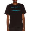 Women Raf Simons Tops | Regular Fit Ataraxia Tour T-Shirt Black