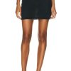 Women fleur du mal Skirts | Solid Mesh Mini Skirt Black