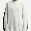 Women JW Anderson Sweaters & Knits | Colour Block Crewneck Jumper Multicolor