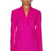 Women Chloe Jackets & Coats | Blazer Raspberry Rose