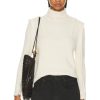 Women R13 Sweaters & Knits | Flat Sleeve Turtleneck Ecru