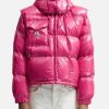 Women Moncler Jackets & Coats | Moncler Karakorum Short Down Jacket Pink