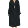 Women ALAÏA Jackets & Coats | Belted Trench Coat Noir