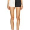 Women BODE Shorts | Duo Drake Short Black & White