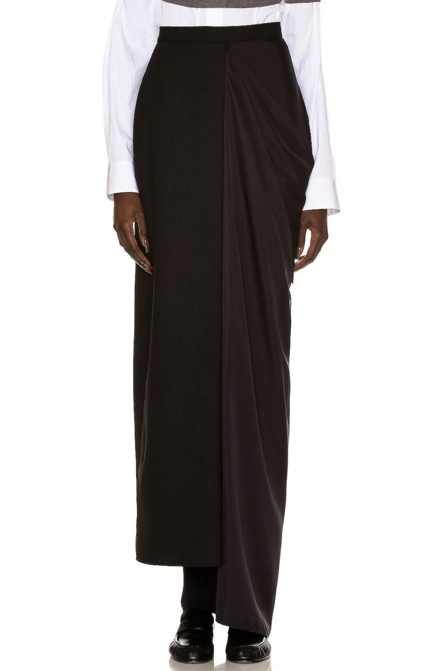 Women The Row Skirts | Axel Skirt Black