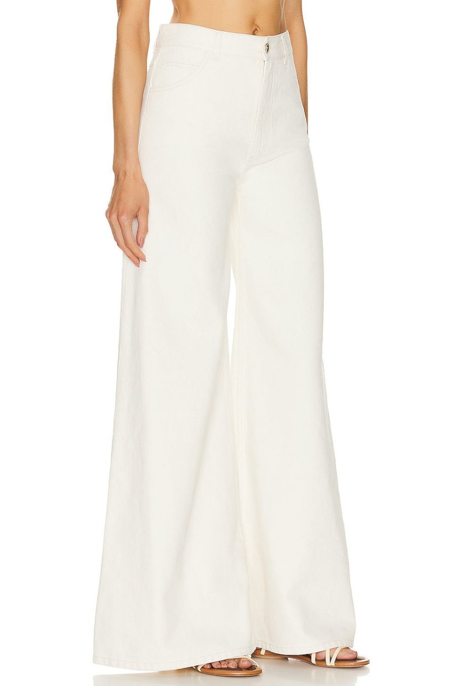 Women Chloe Pants | Pant Iconic Milk