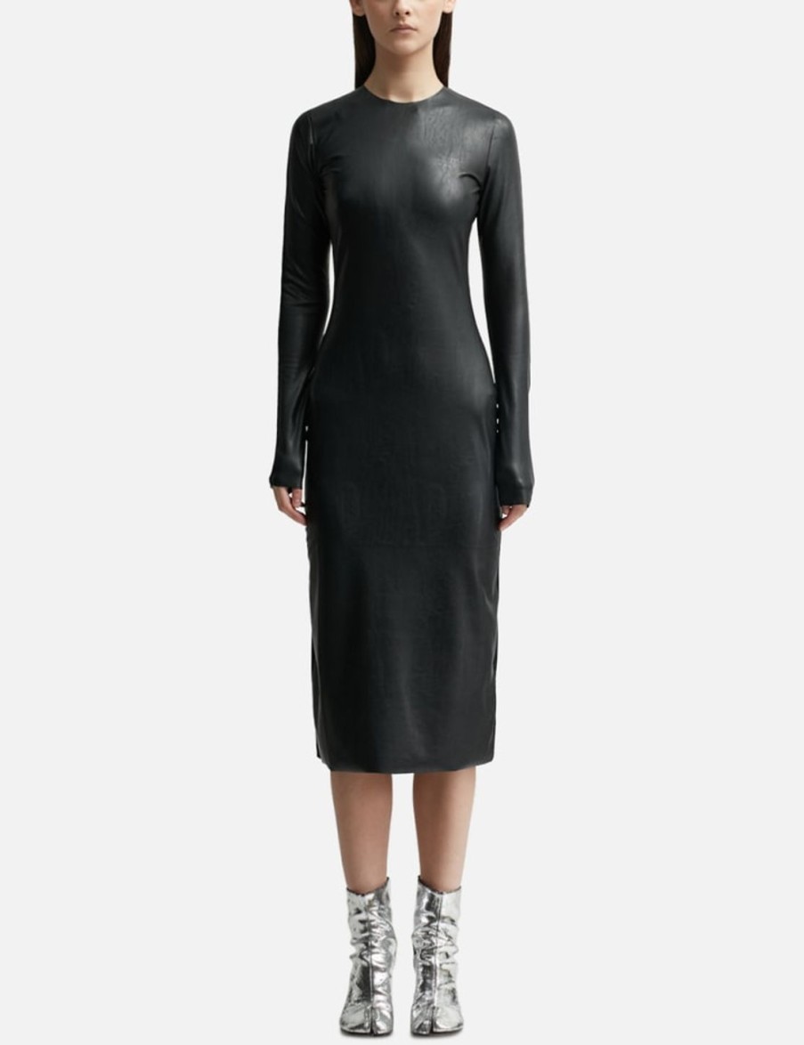 Women MM6 Maison Margiela Dresses | Bodycon Dress Black