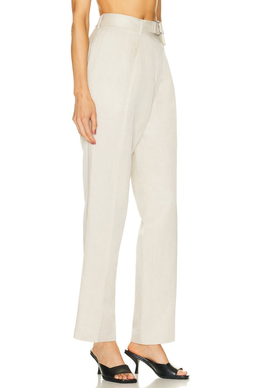 Women Helmut Lang Pants | Wrap Pant Linen