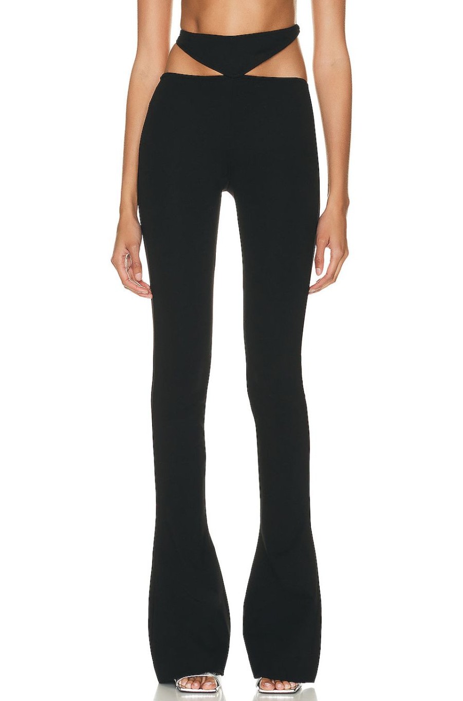 Women THE ATTICO Pants | Remi Long Pant Black