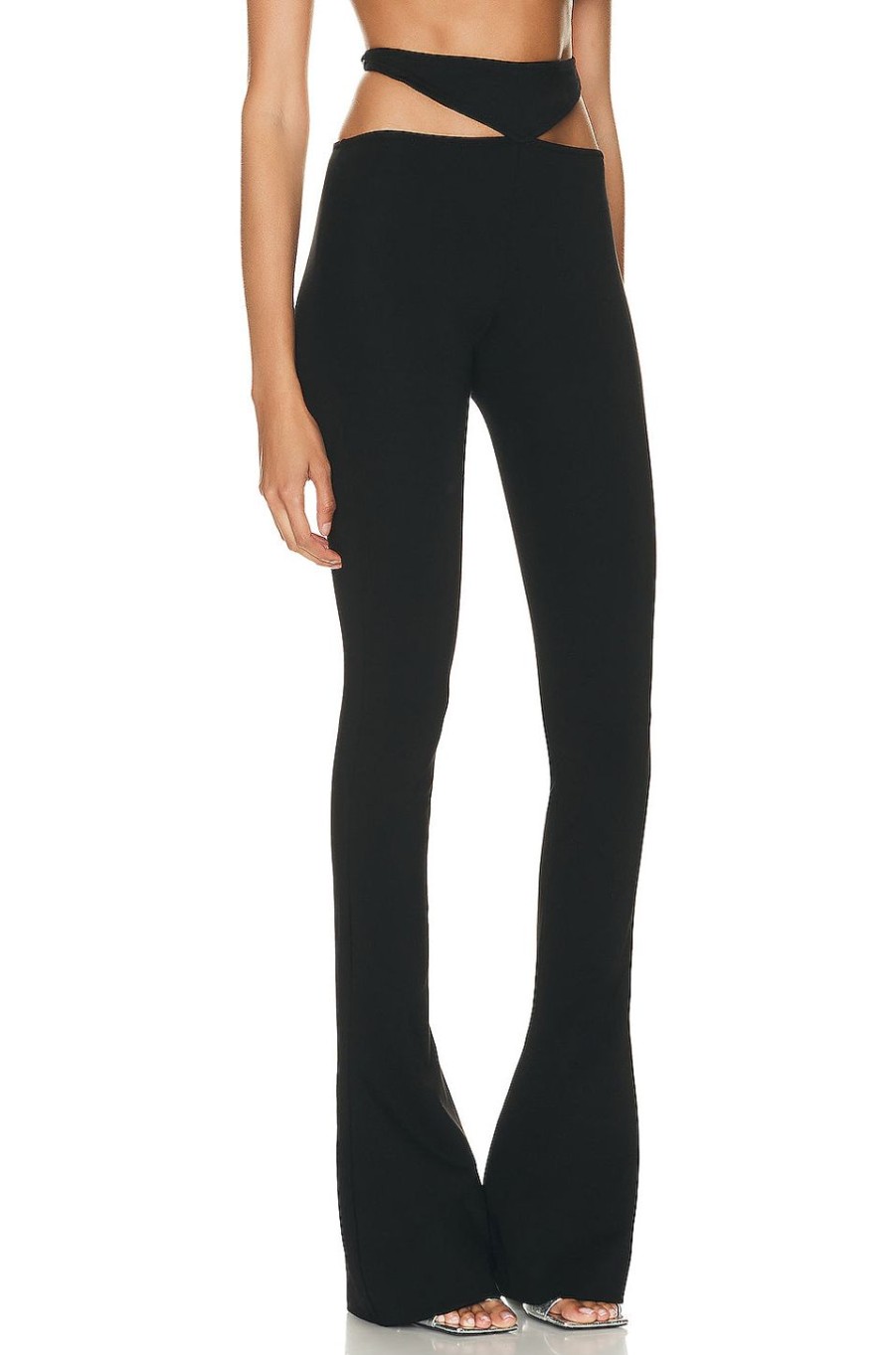 Women THE ATTICO Pants | Remi Long Pant Black