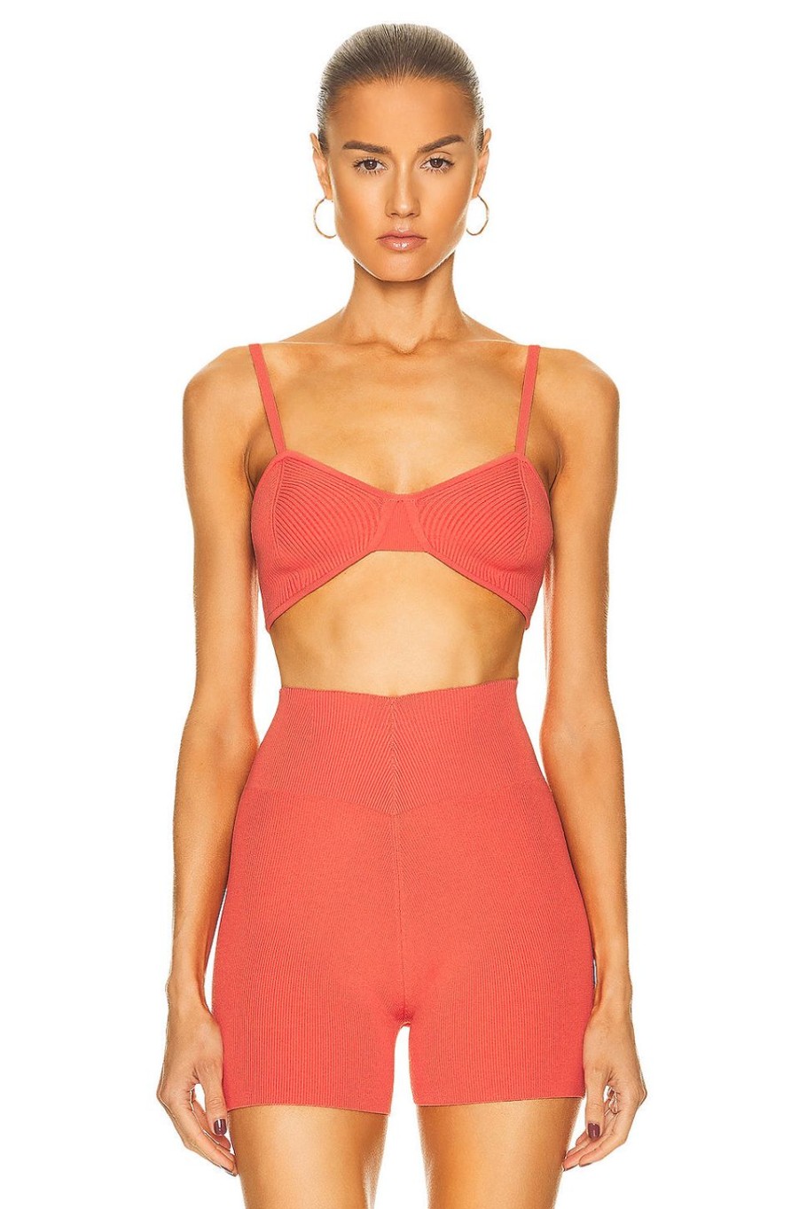 Women Le Ore Tops | Rimini Bra Coral