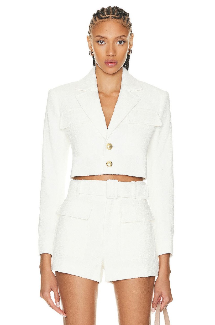 Women A.L.C. Jackets & Coats | Banks Jacket Off White