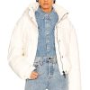 Women WARDROBE.NYC Jackets & Coats | Puffer Jacket Off-White