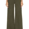 Women FRAME Pants | Wide Leg Tomboy Trouser Washed Fatigue