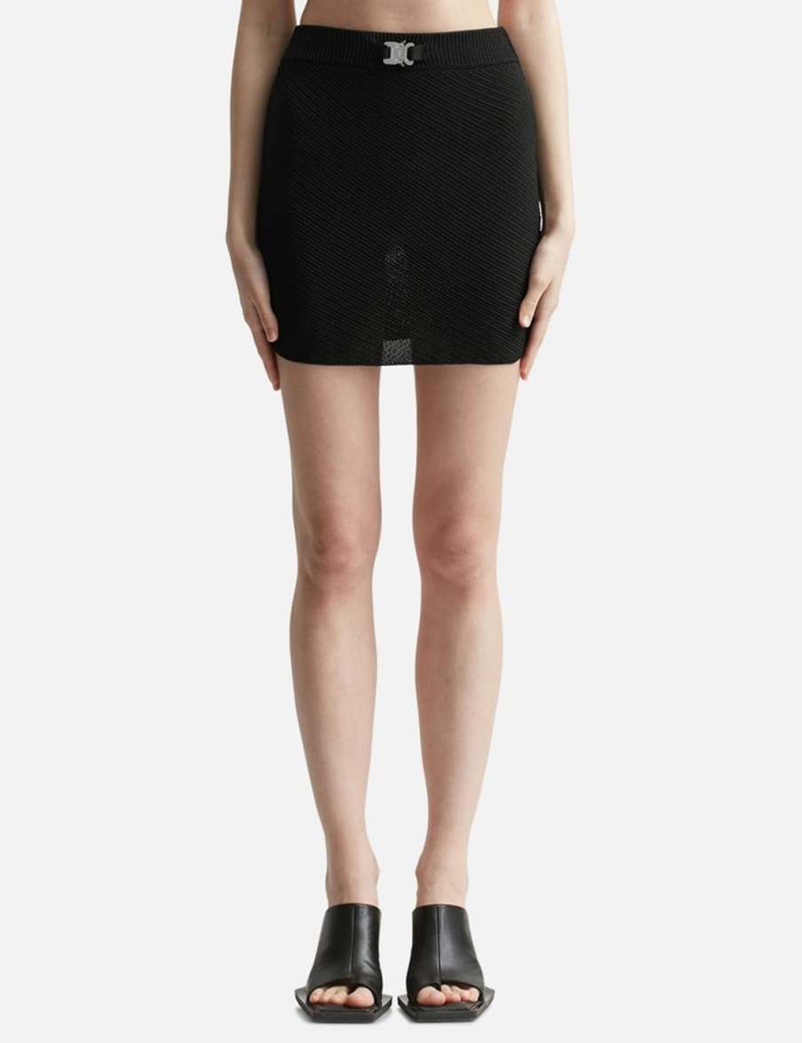 Women 1017 ALYX 9SM Skirts | Knit Skirt Black