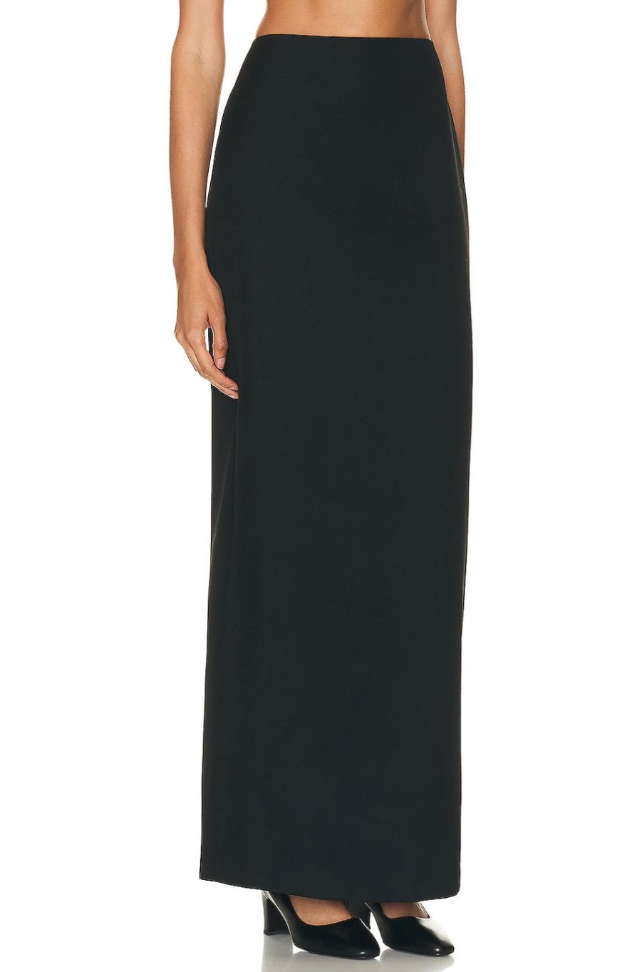 Women The Row Skirts | Bartelle Skirt Black