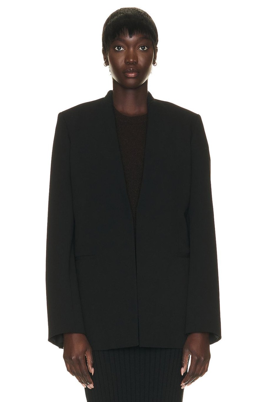 Women The Row Jackets & Coats | Bartholomew Jacket Black