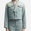 Women Kenzo Jackets & Coats | Denim Kimono Jacket Blue