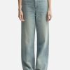 Women Kenzo Pants | Wide Japanese Denim Jeans Blue