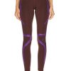 Women adidas by Stella McCartney Activewear | True Pace Running Legging Bitter Chocolate & Deep Lilac