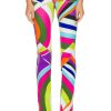 Women Emilio Pucci Pants | Straight Leg Pant Turchese & Viola