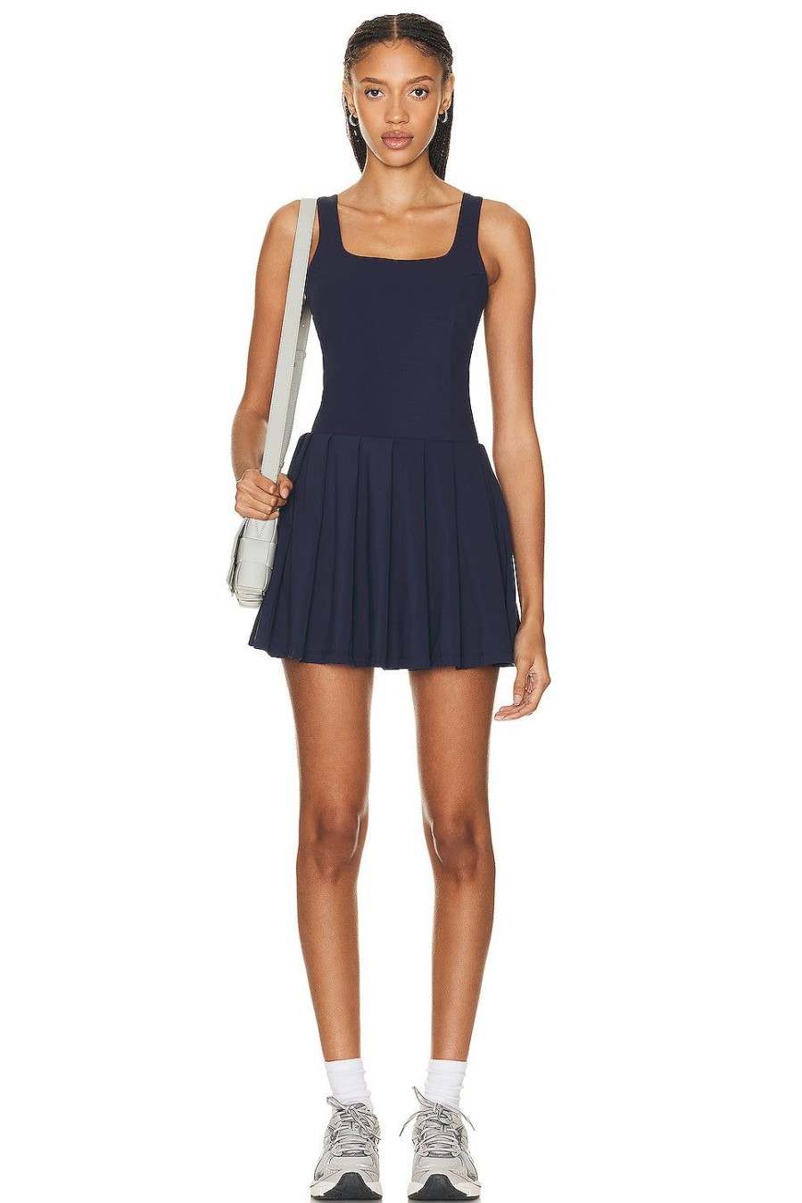 Women THE UPSIDE Activewear | Colette Mini Dress Navy