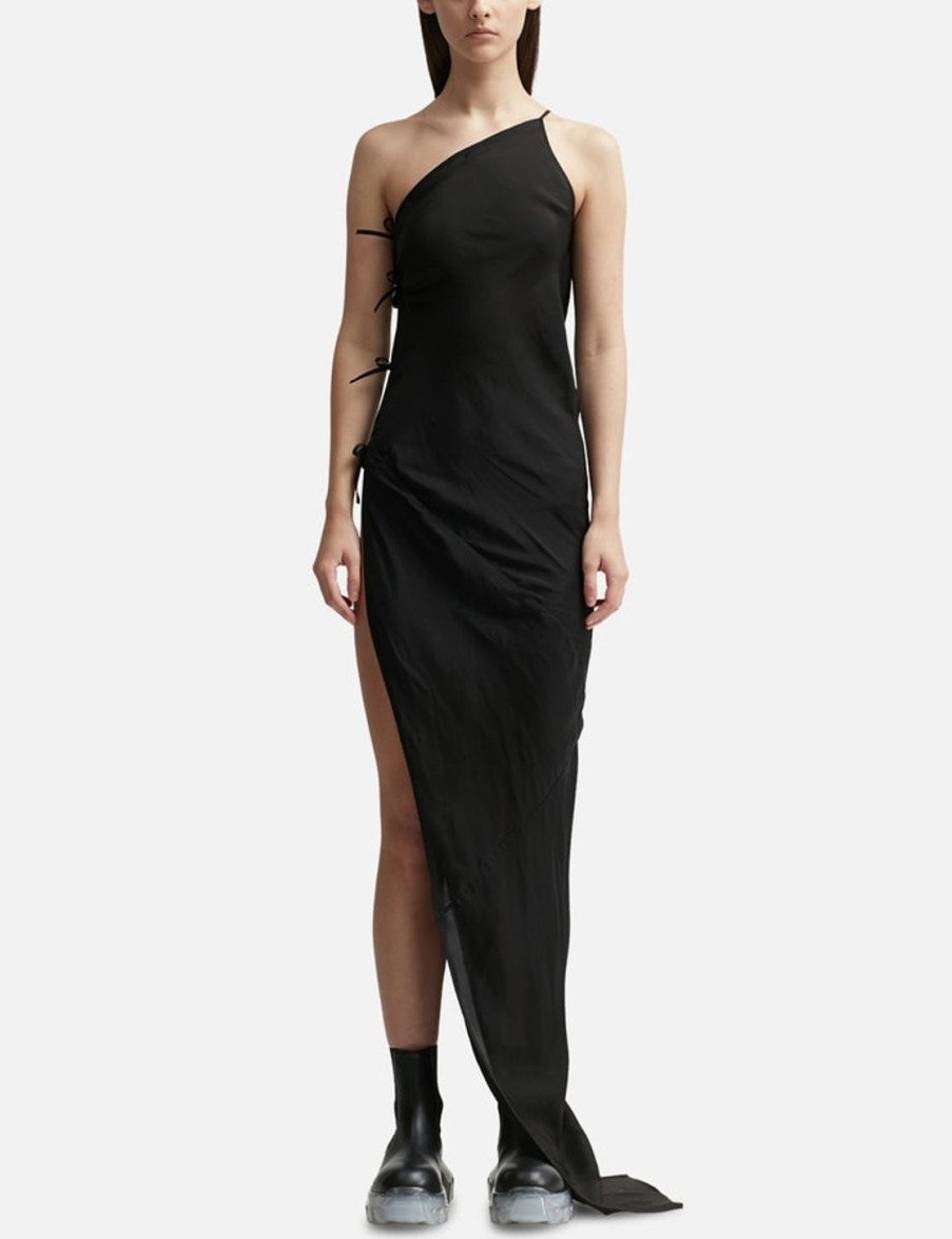 Women Rick Owens Dresses | Taco Gown Black