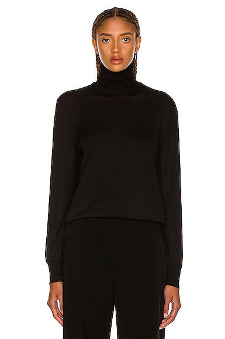 Women The Row Sweaters & Knits | Lambeth Sweater Black