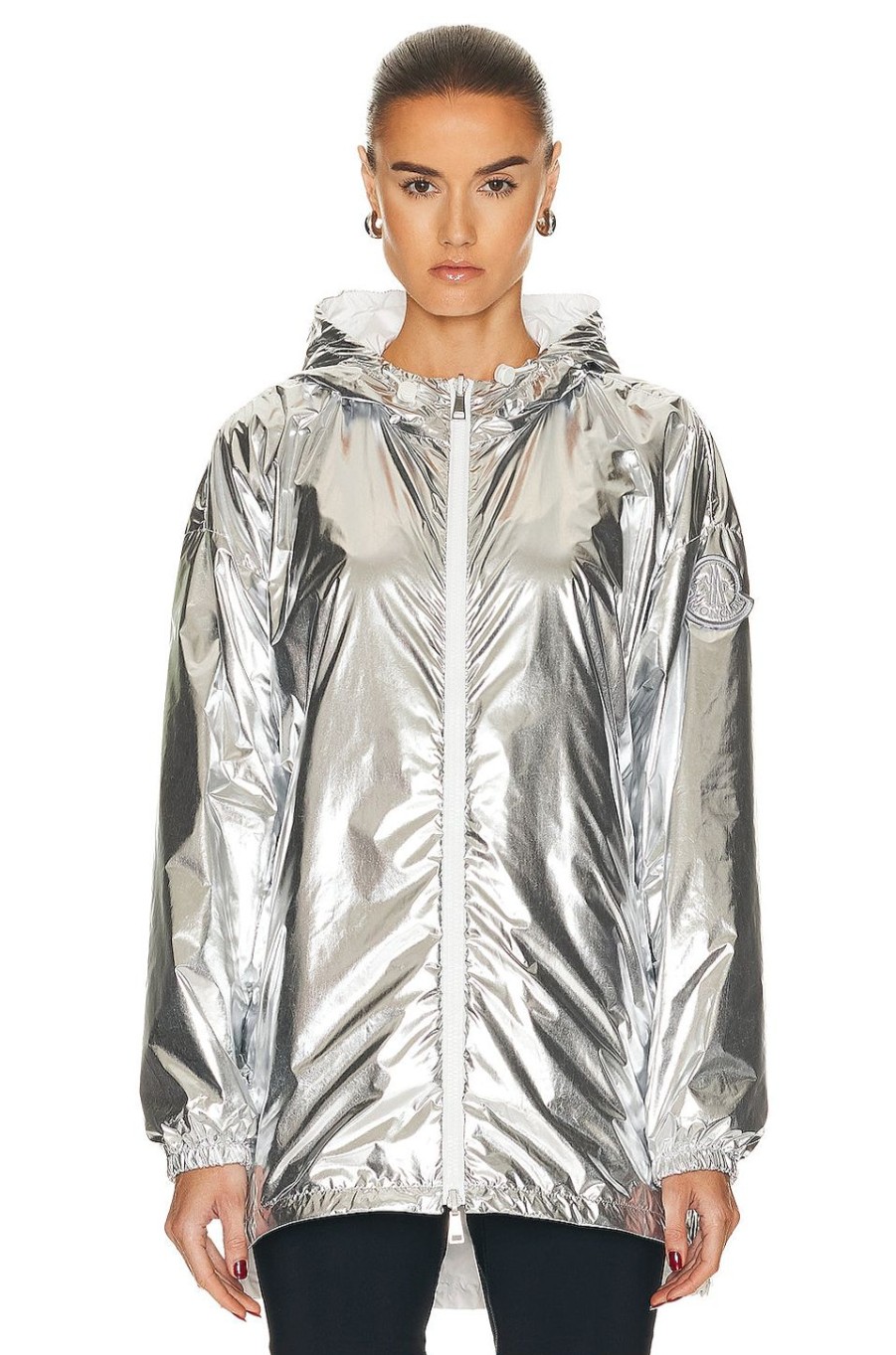 Women Moncler Jackets & Coats | Jubba Jacket Silver