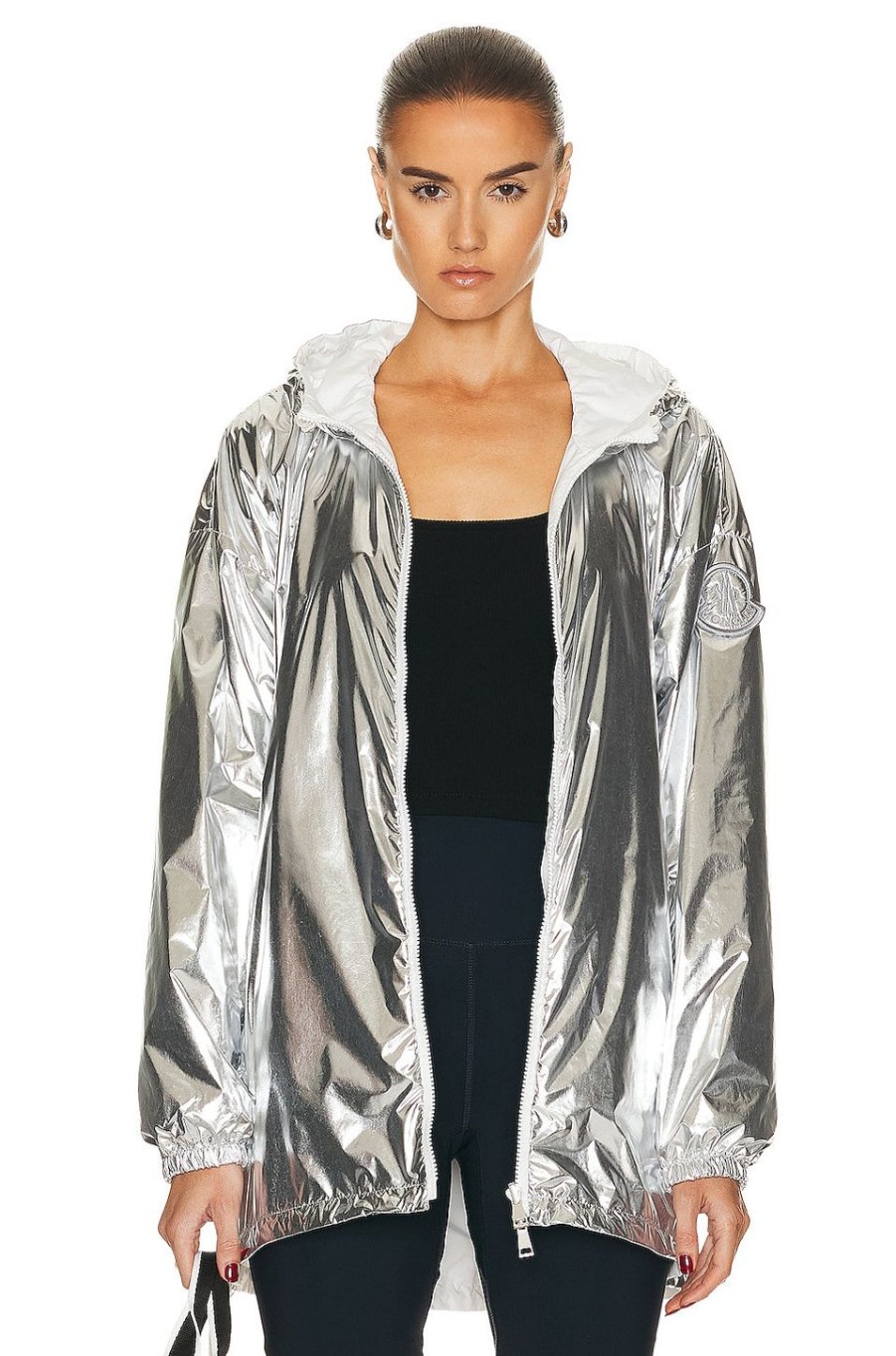 Women Moncler Jackets & Coats | Jubba Jacket Silver