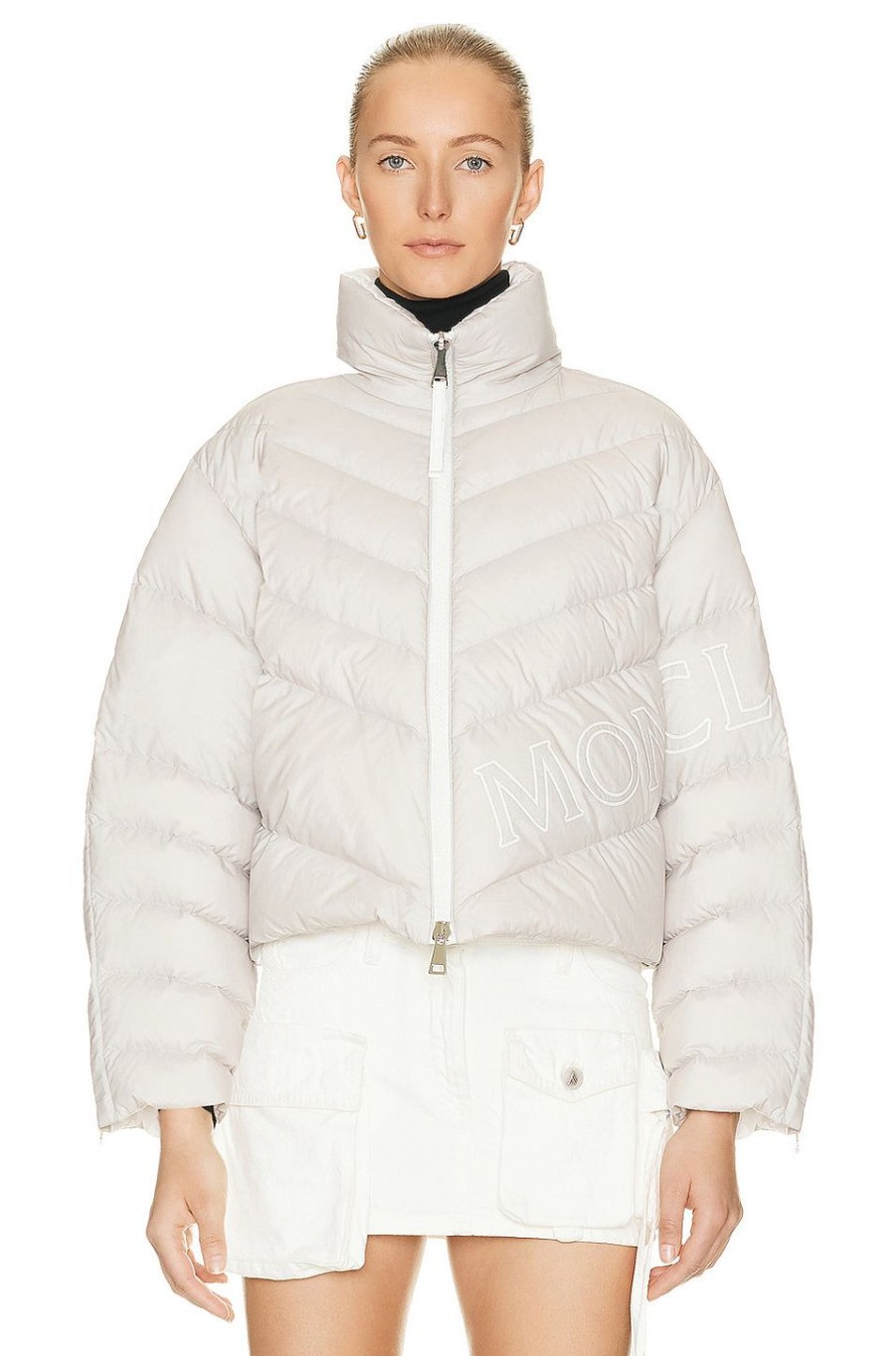 Women Moncler Jackets & Coats | Vonnes Jacket Grey