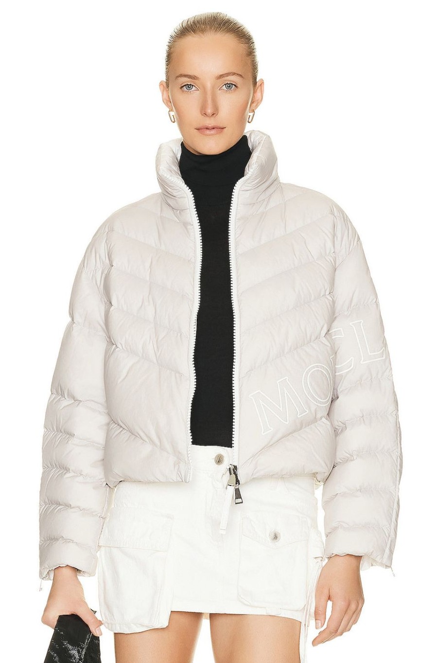 Women Moncler Jackets & Coats | Vonnes Jacket Grey