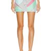 Women Emilio Pucci Skirts | Mini Skirt Rosa & Acqua