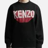 Women Kenzo Sweaters & Knits | 3D Oversized Sweatshirt Black