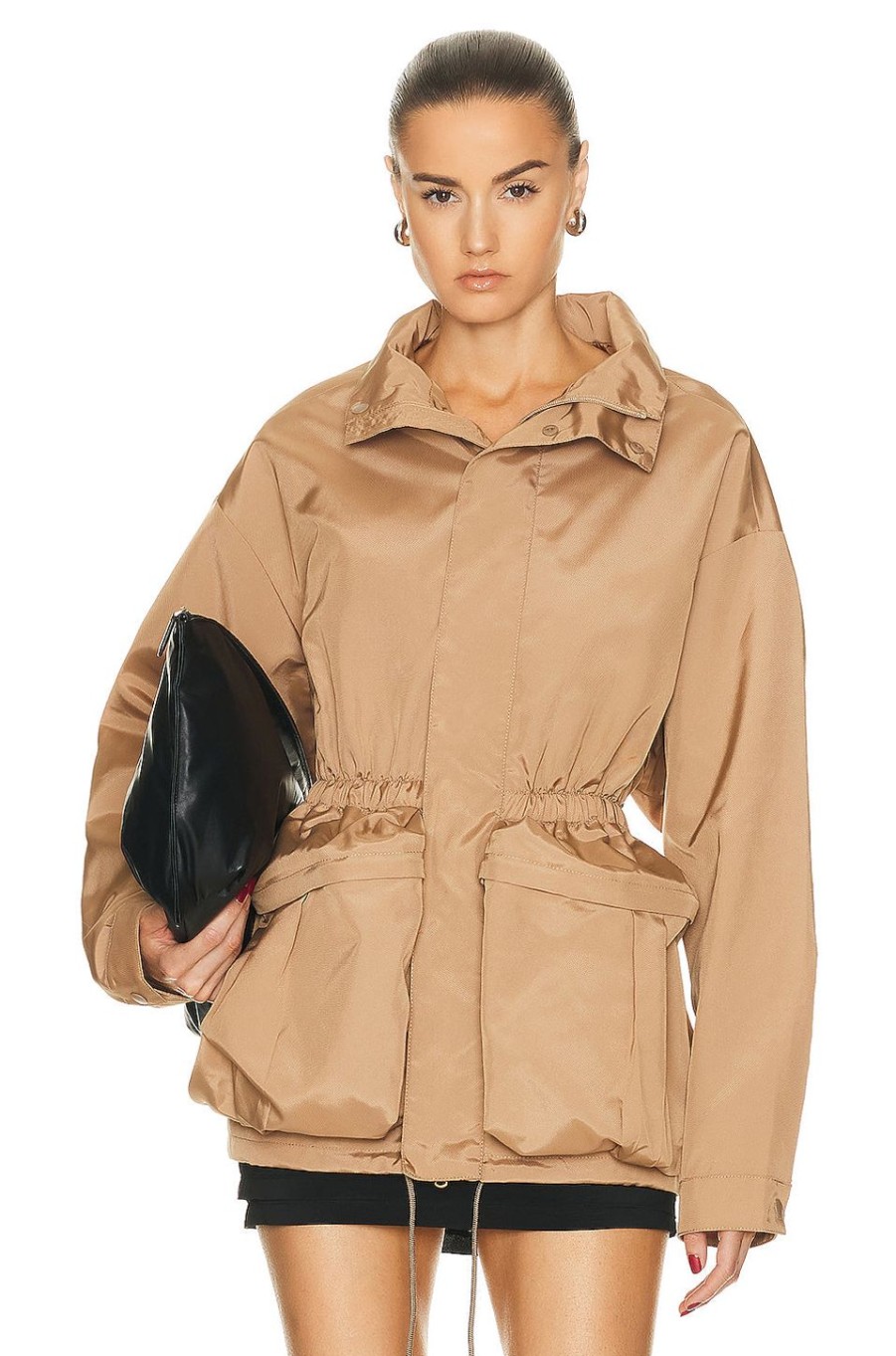 Women WARDROBE.NYC Jackets & Coats | Parka Tan