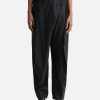 Women JW Anderson Pants | Padlock Strap Foldover Pants Black