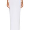 Women WARDROBE.NYC Skirts | Layered Tube Skirt White